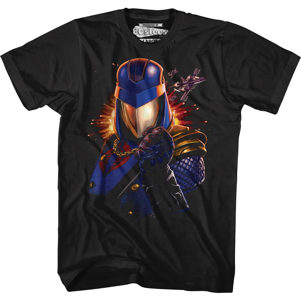 Cobra Commander Classified Attack Mode Gi Joe Tshirt